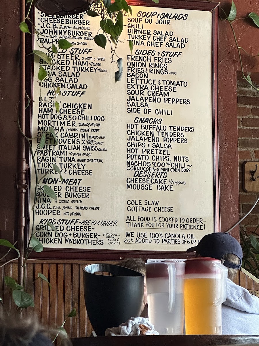 My Brother's Bar Menu - Image 3